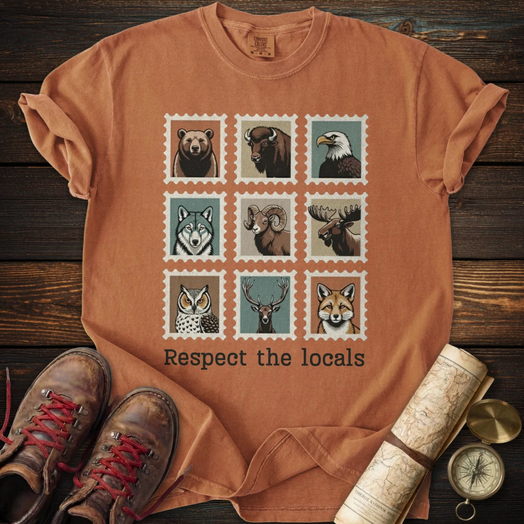 Respect the Locals Stamp T-Shirt