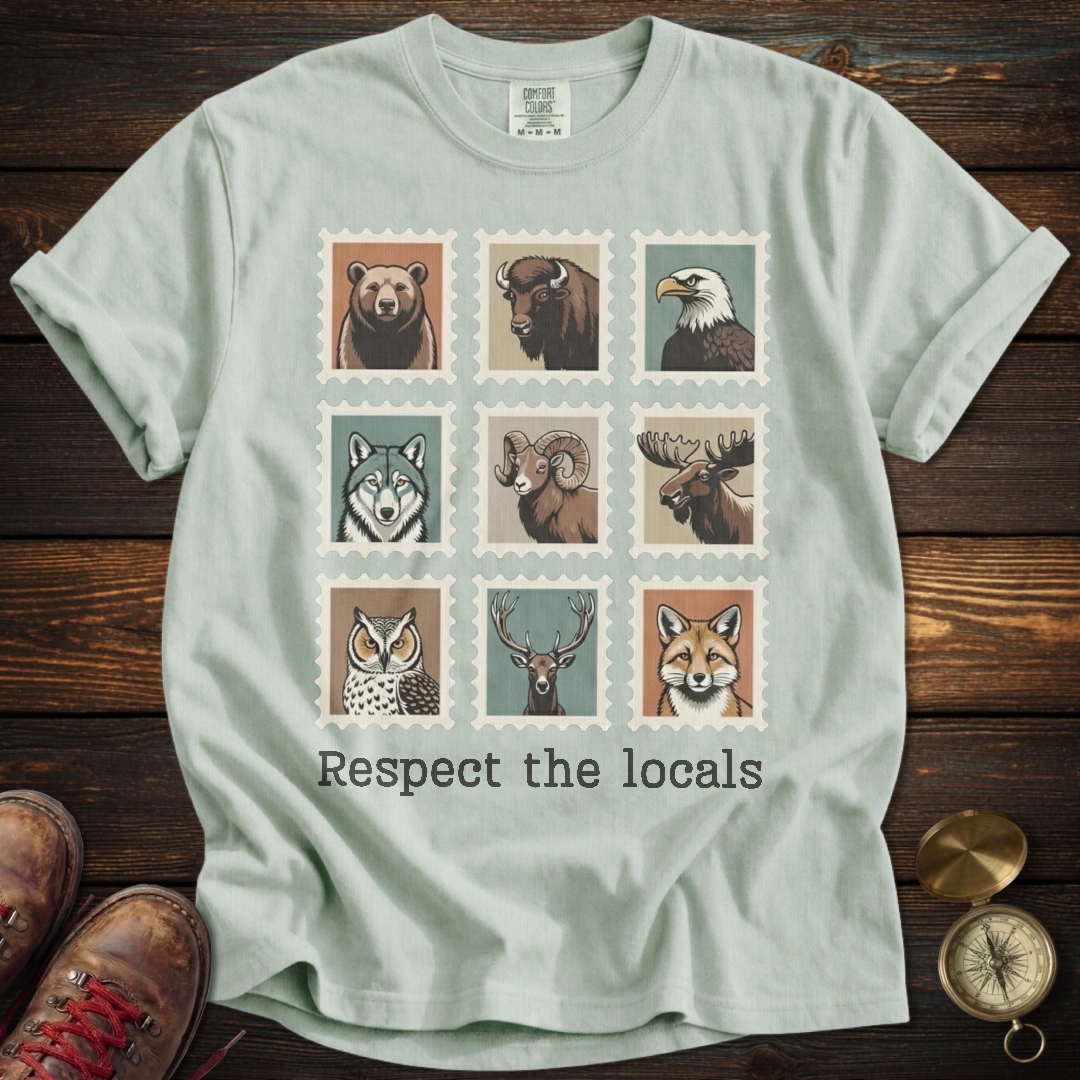 Respect the Locals Stamp T-Shirt