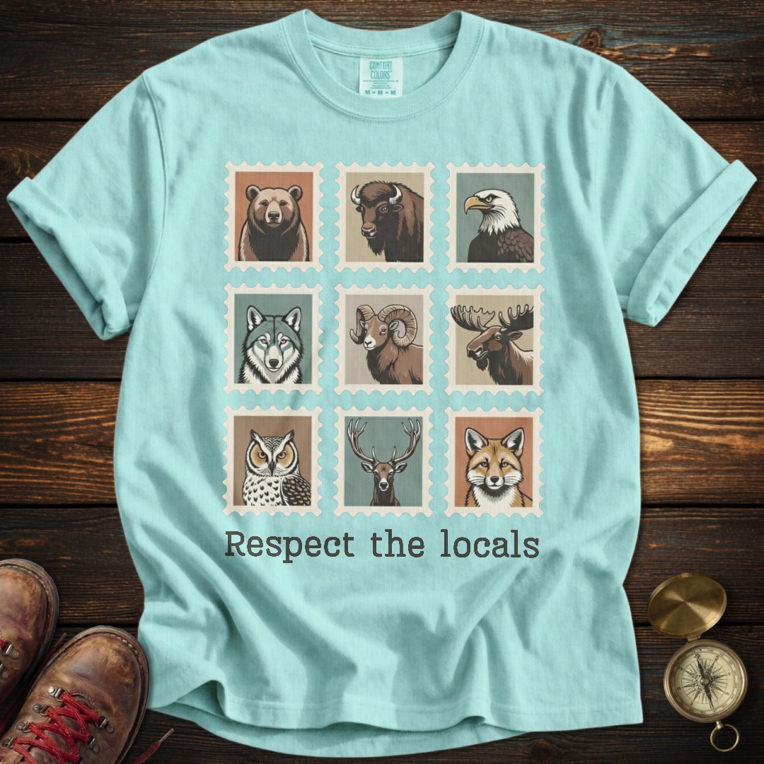 Respect the Locals Stamp T-Shirt