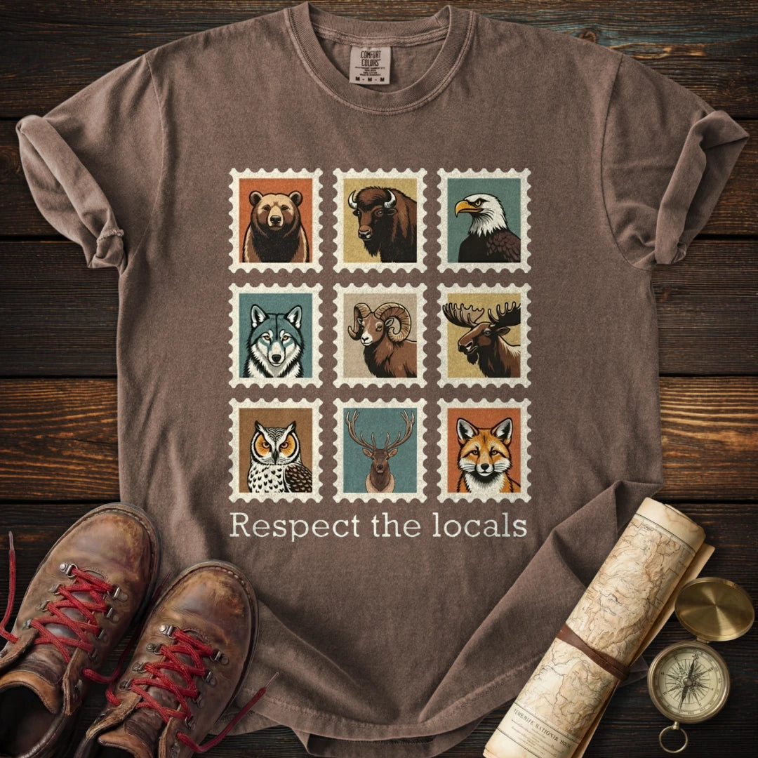 Respect the Locals Stamp T-Shirt
