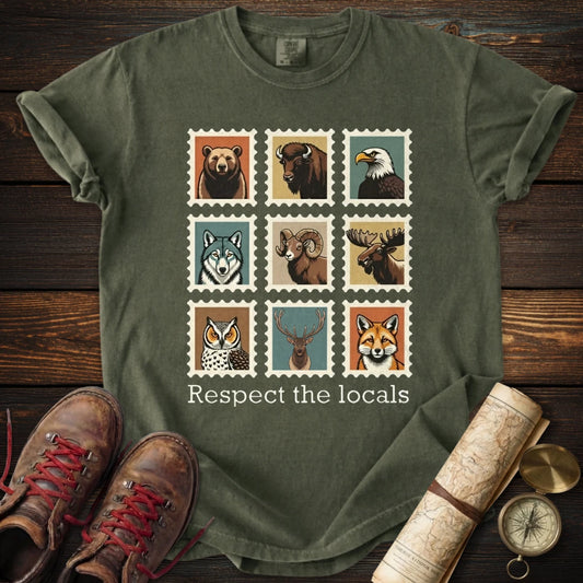 Respect the Locals Stamp T-Shirt