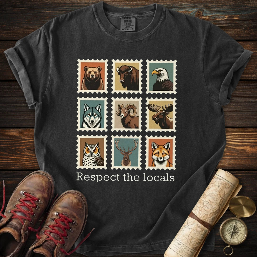 Respect the Locals Stamp T-Shirt