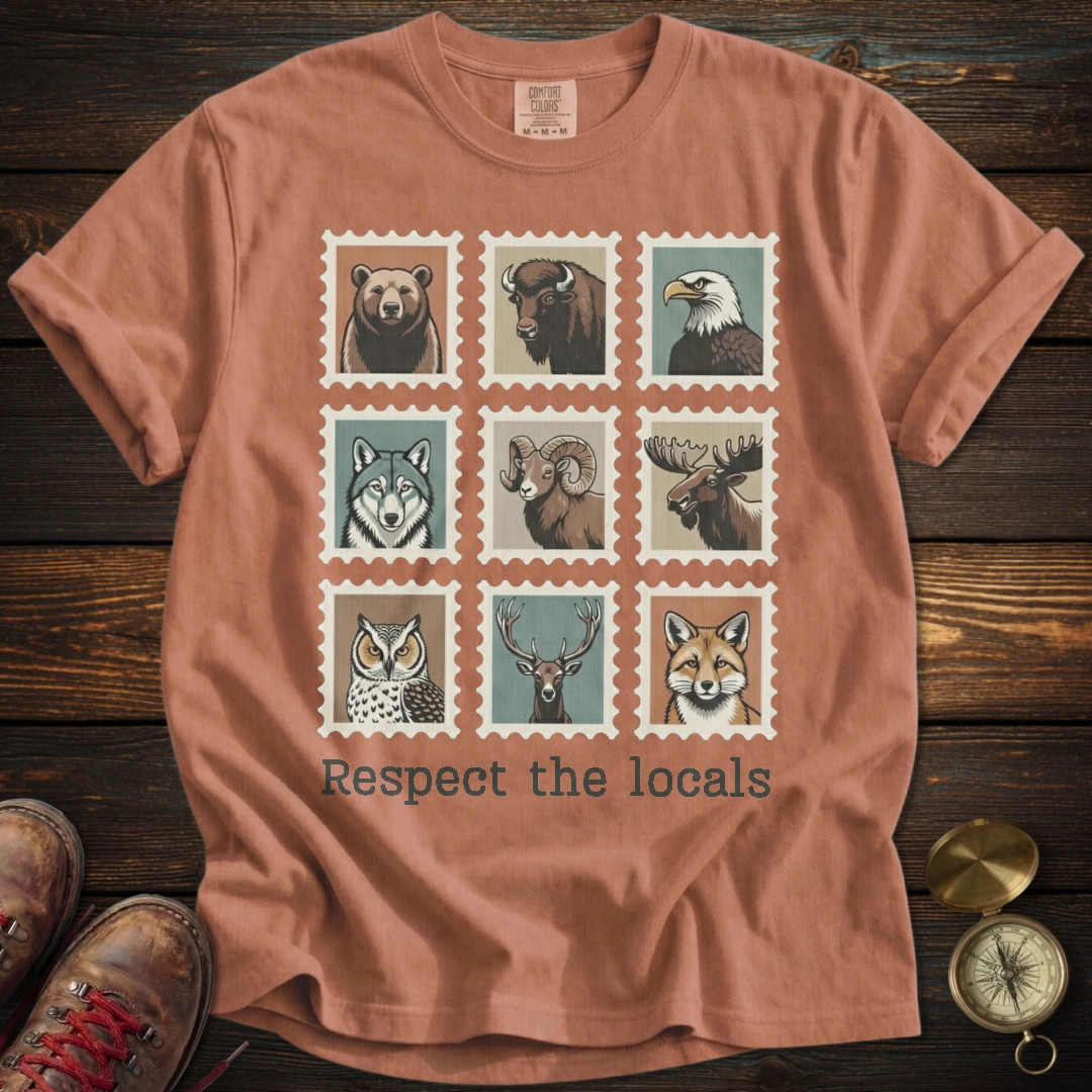 Respect the Locals Stamp T-Shirt