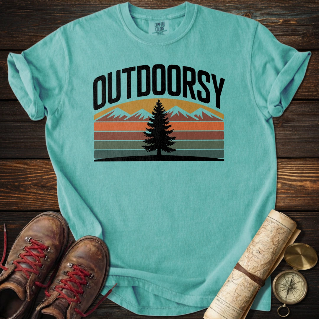 Outdoorsy Vintage Style T-Shirt