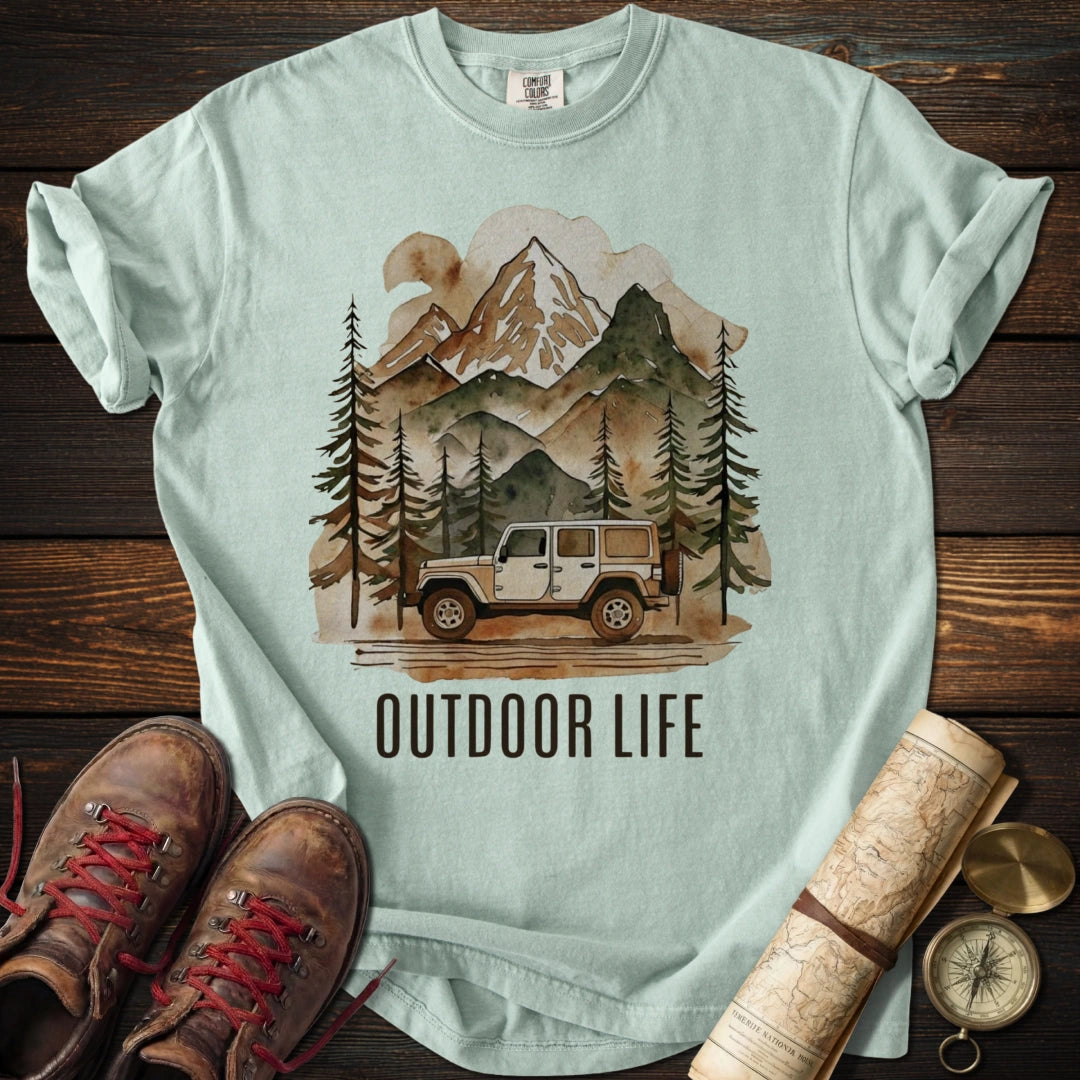 Outdoor Life Watercolor T-Shirt