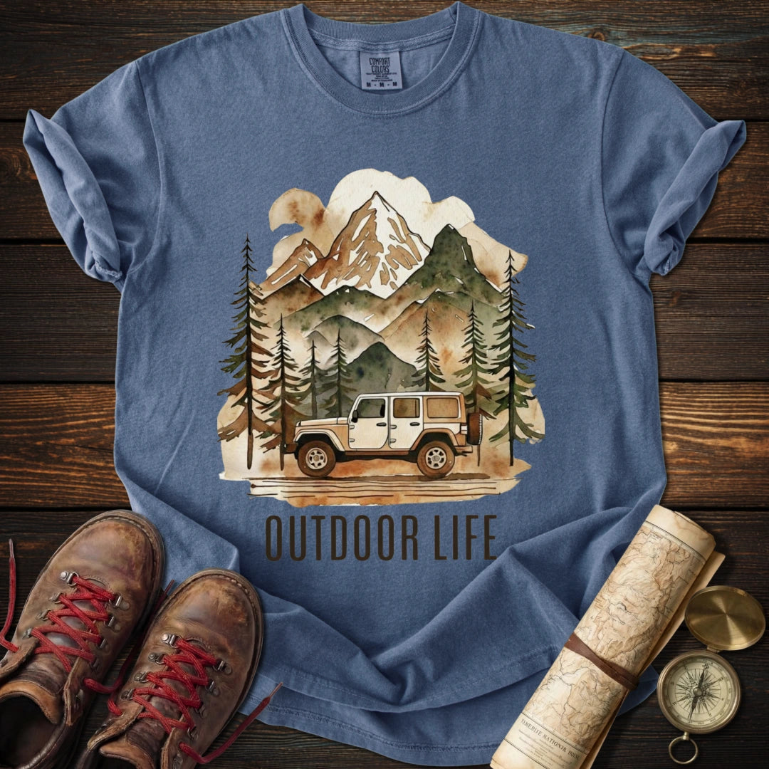 Outdoor Life Watercolor T-Shirt