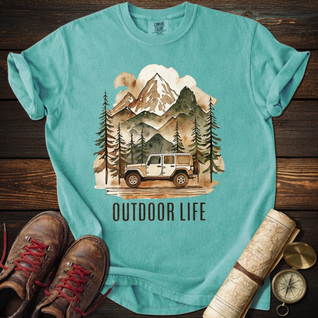 Outdoor Life Watercolor T-Shirt