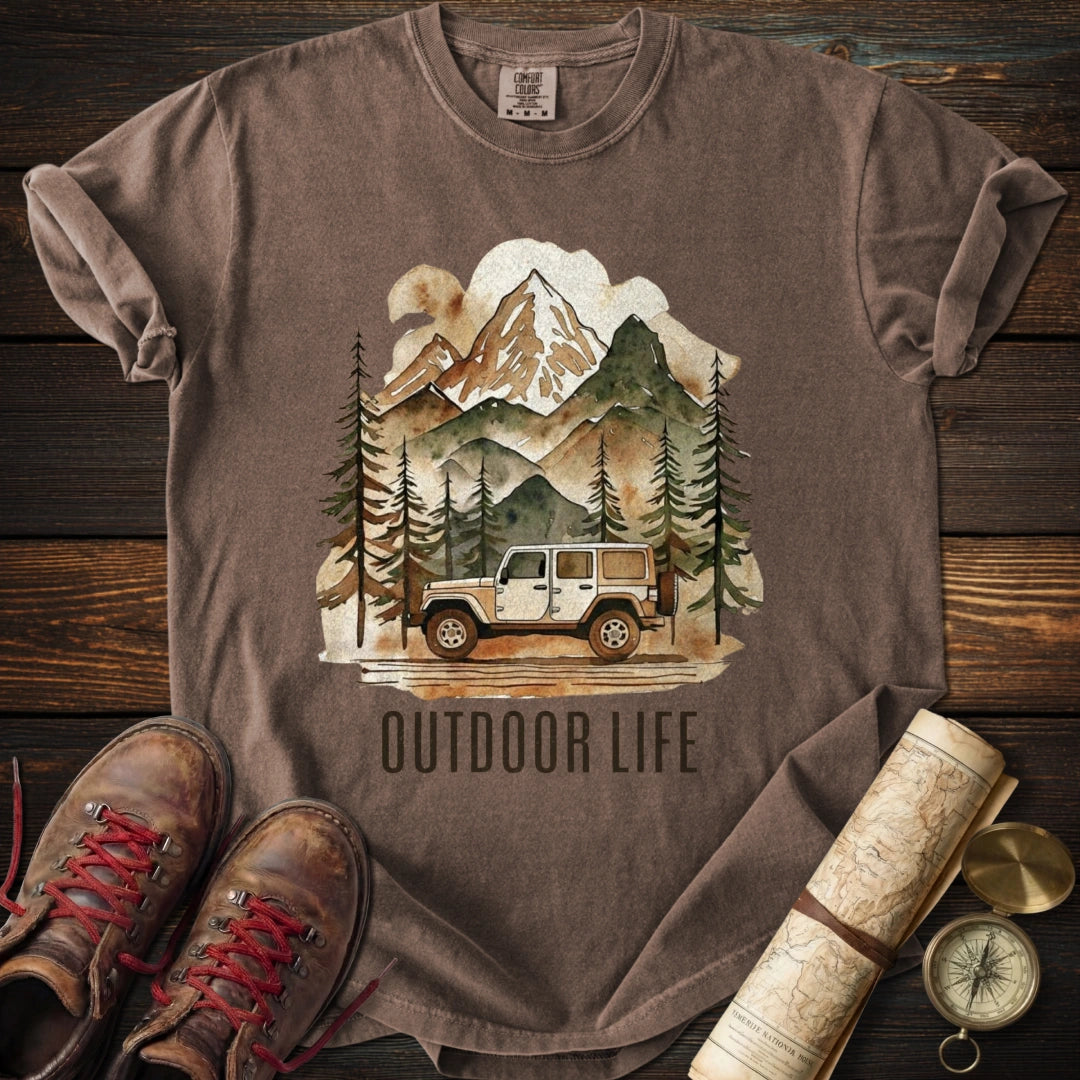 Outdoor Life Watercolor T-Shirt