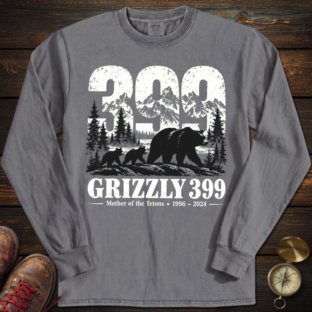 Grizzly 399 Bold Long Sleeved T-Shirt