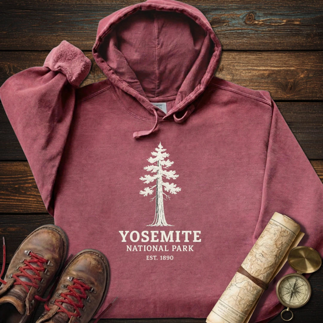 Yosemite National Park Tree Hoodie