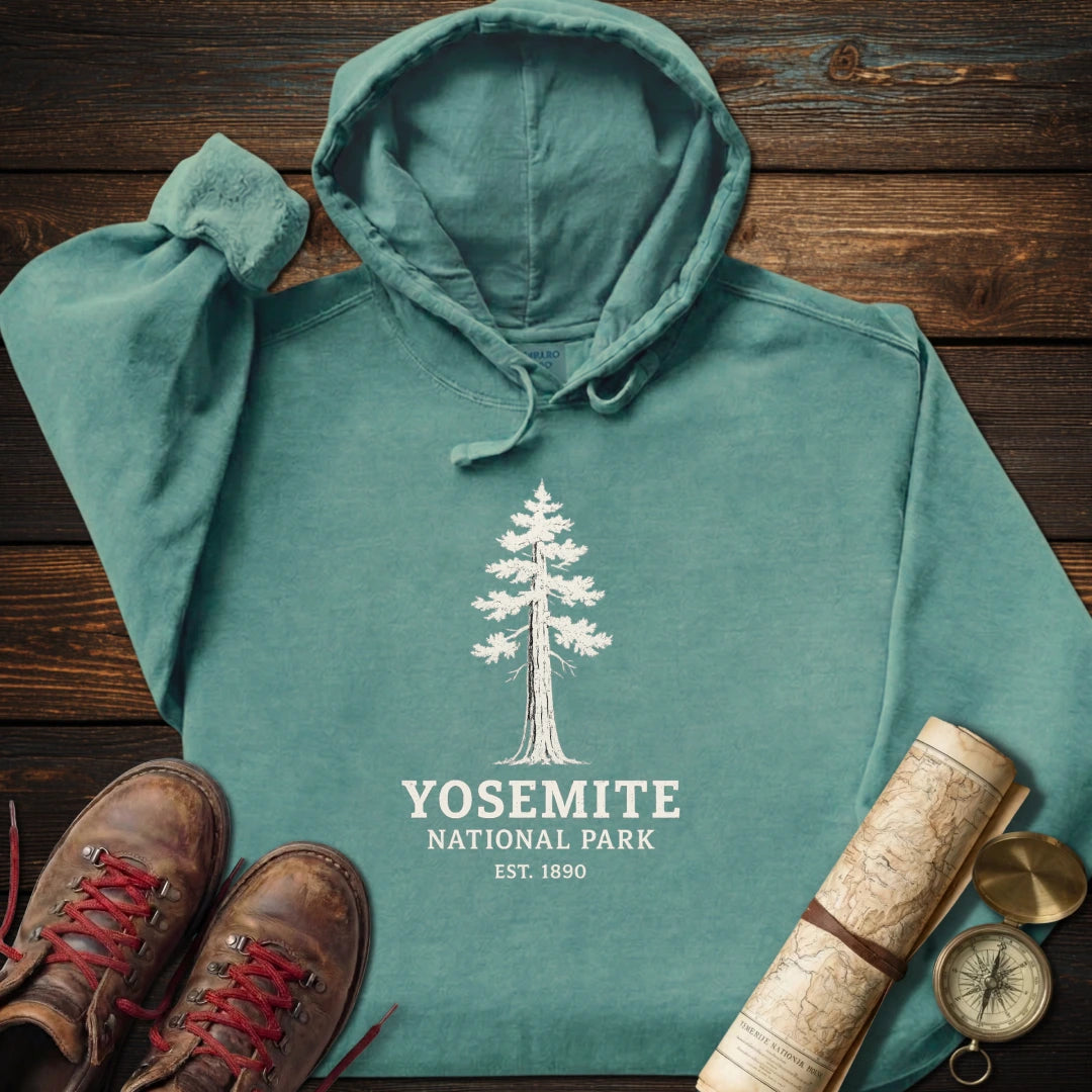 Yosemite National Park Tree Hoodie