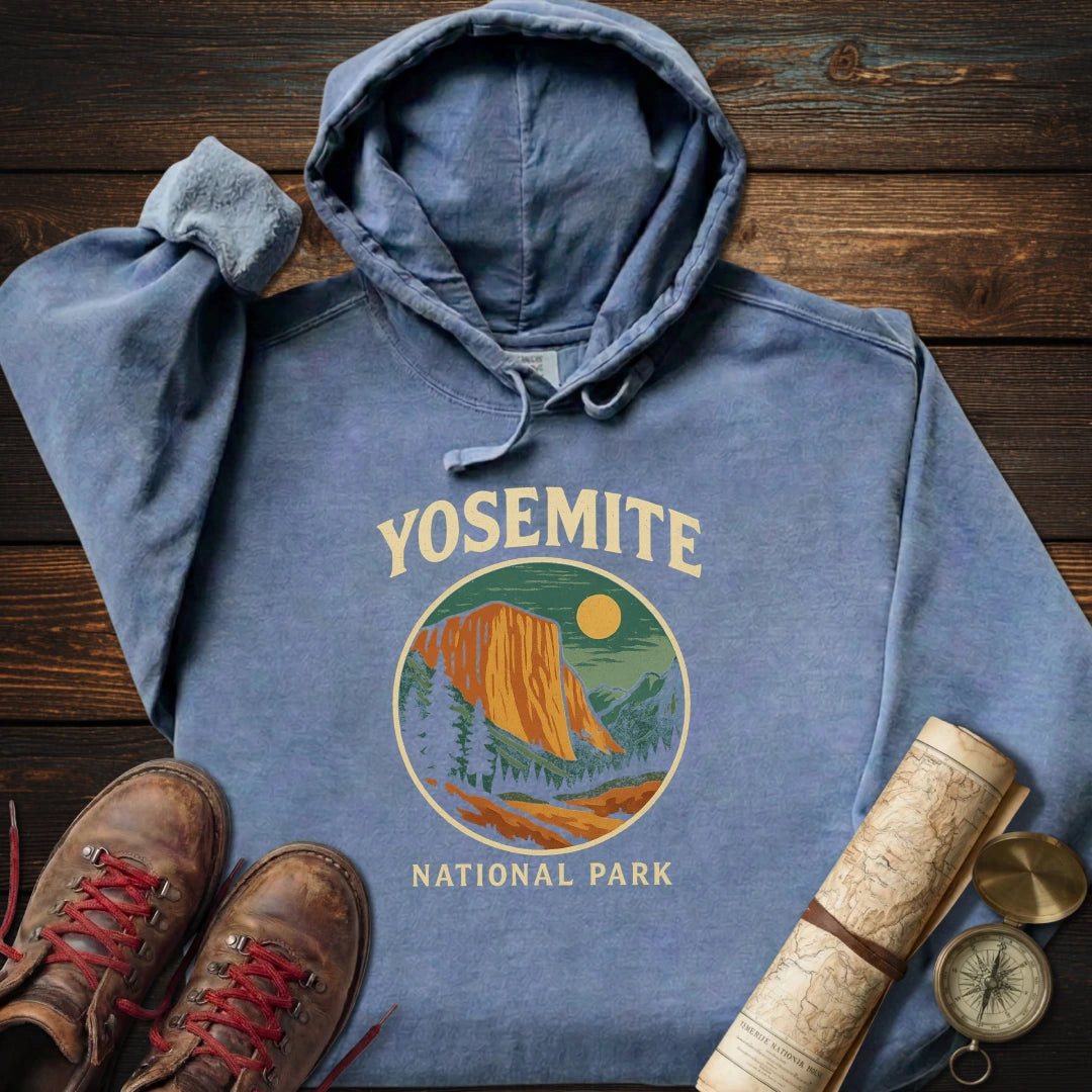 Yosemite National Park Graphic Hoodie