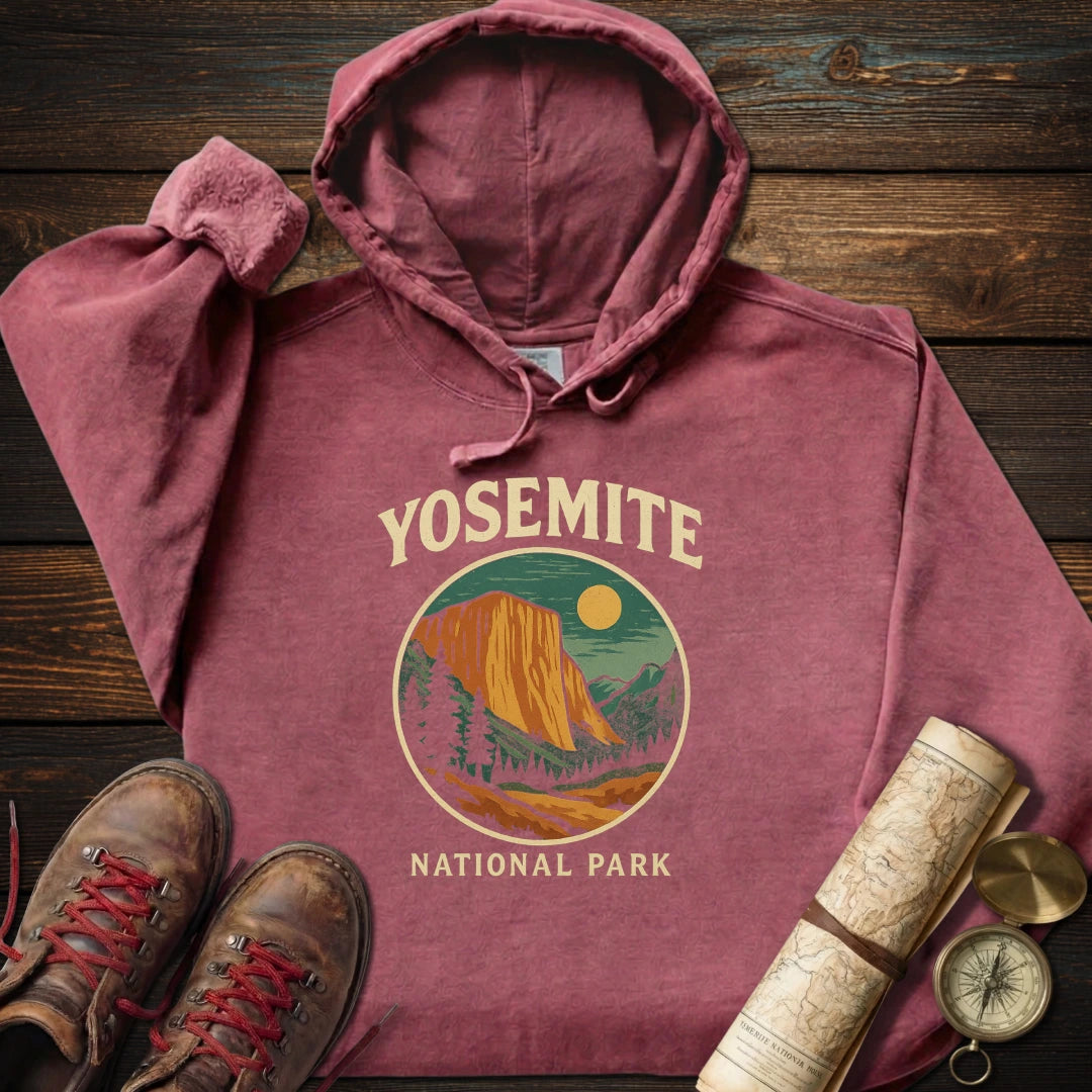 Yosemite National Park Graphic Hoodie