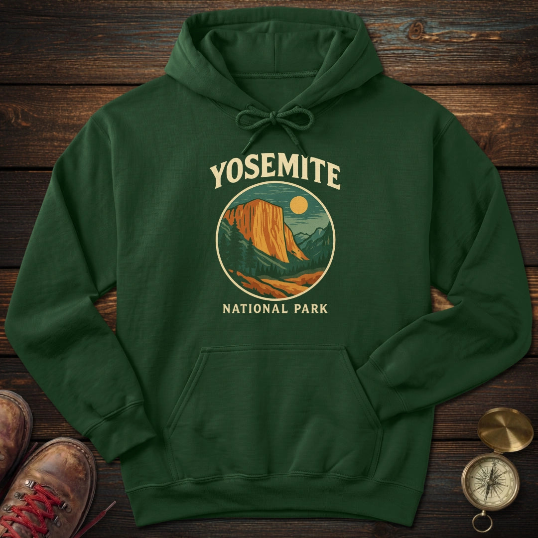 Yosemite National Park Graphic Hoodie