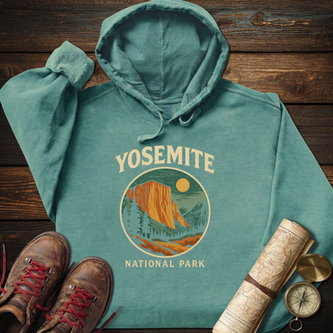 Yosemite National Park Graphic Hoodie