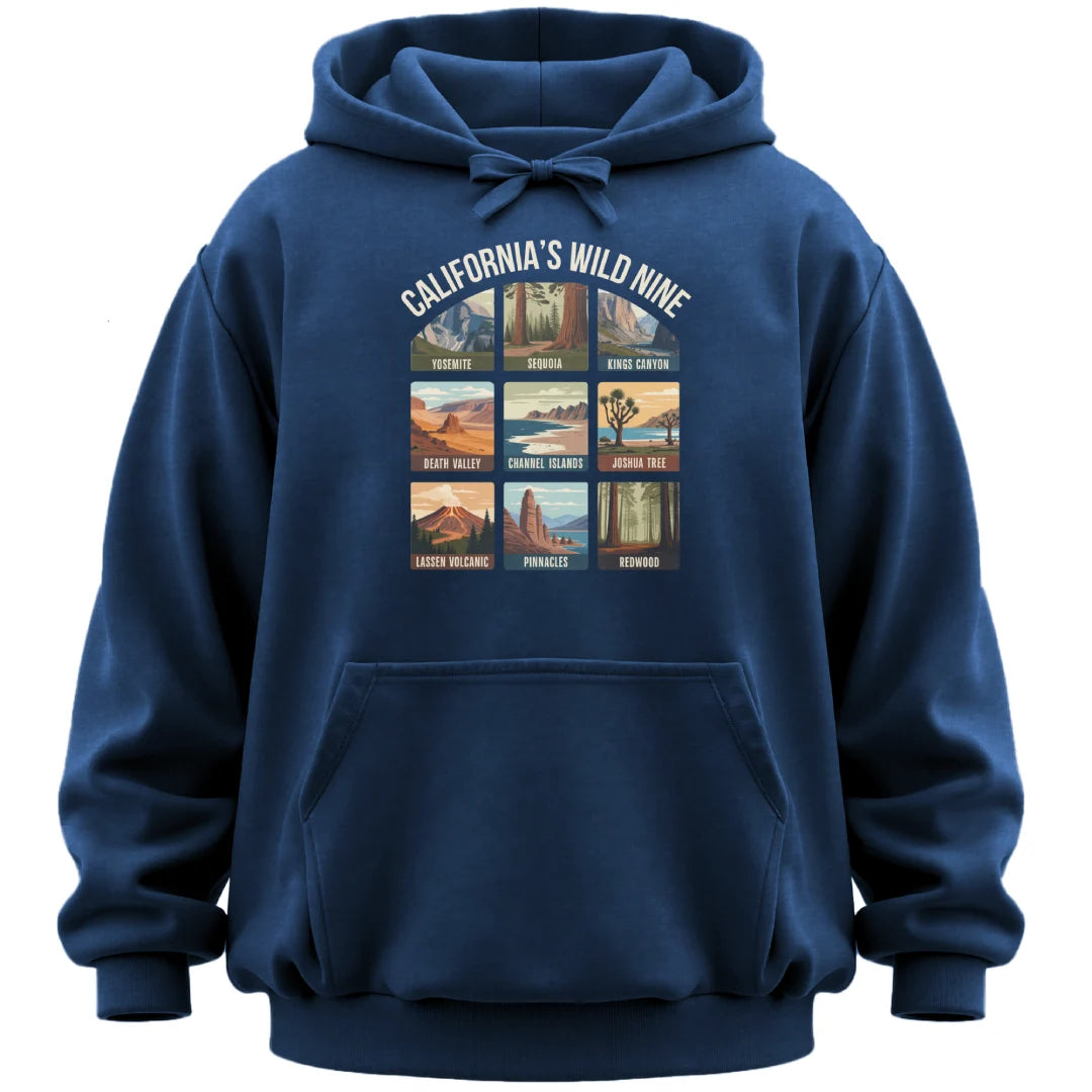 California's Wild Nine Hoodie