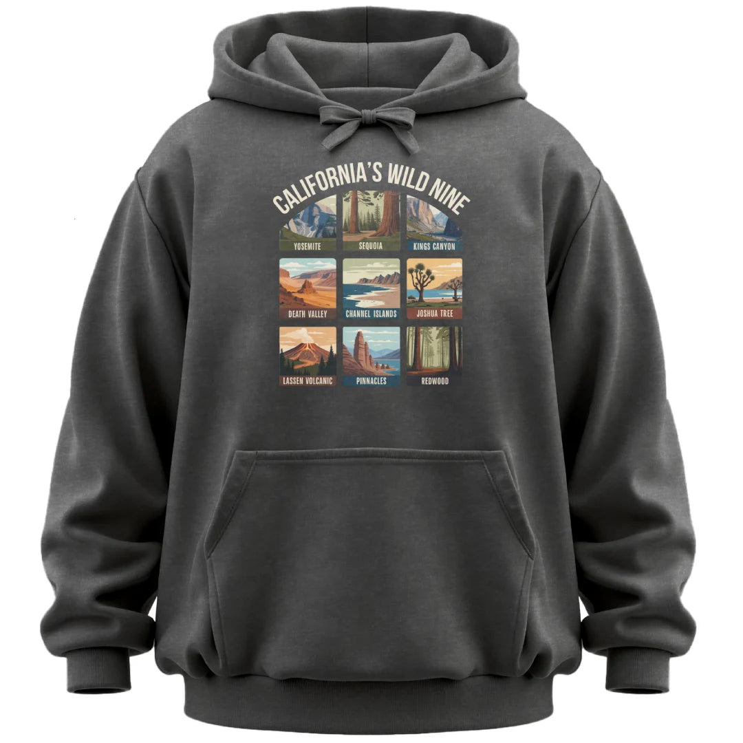 California's Wild Nine Hoodie