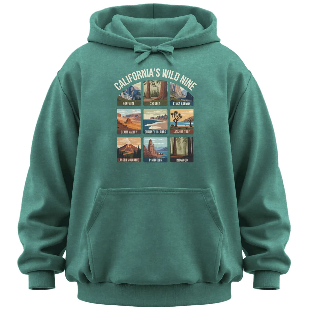 California's Wild Nine Hoodie