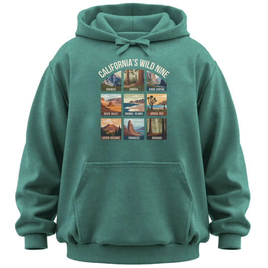 California's Wild Nine Hoodie