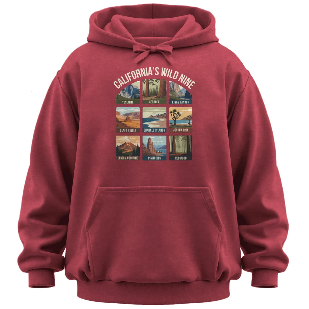 California's Wild Nine Hoodie