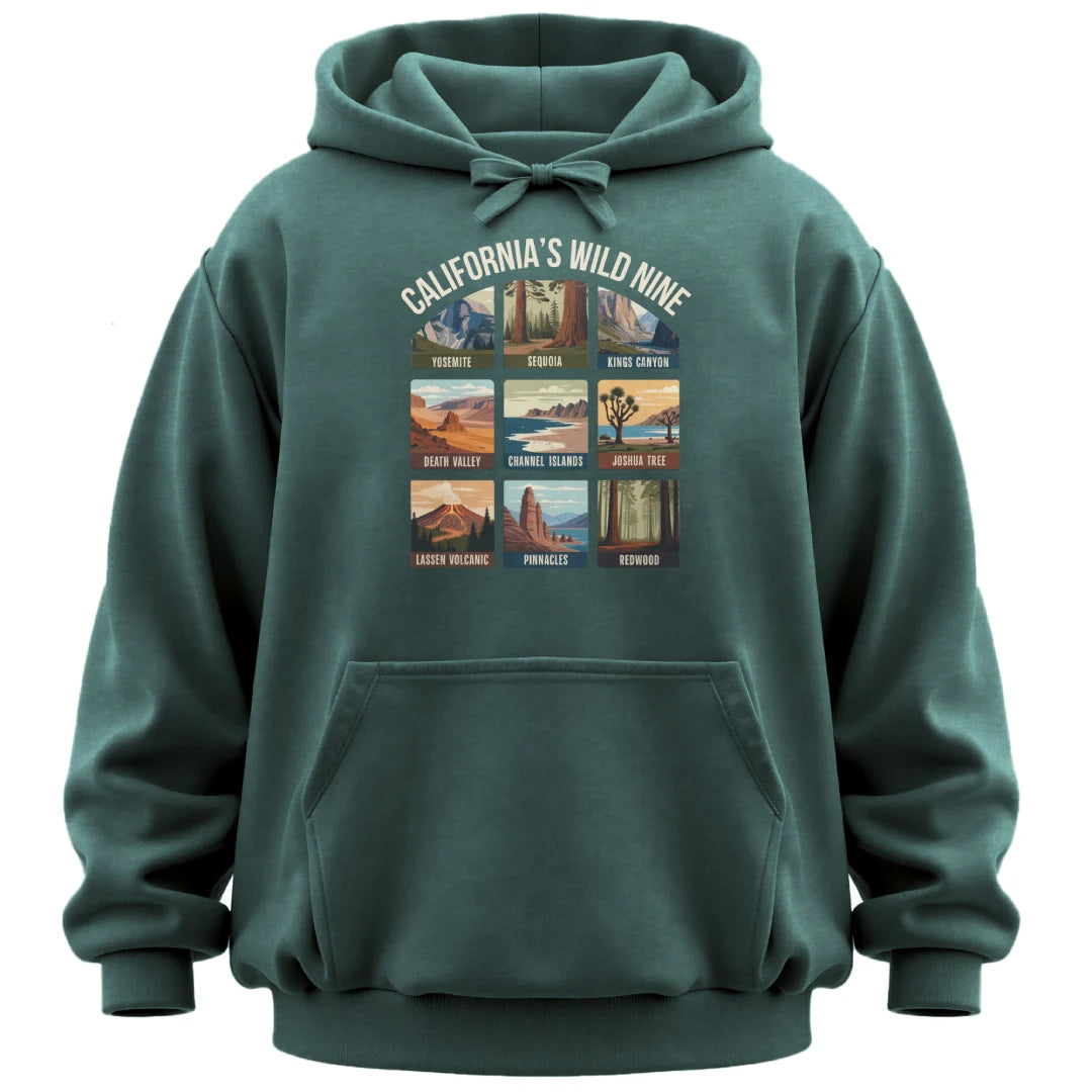 California's Wild Nine Hoodie