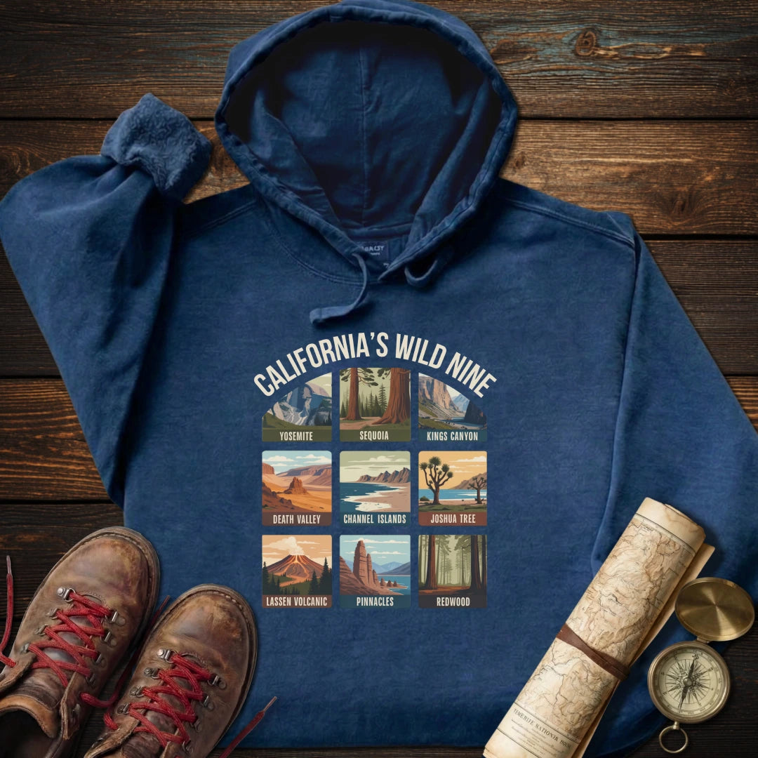 California's Wild Nine Hoodie