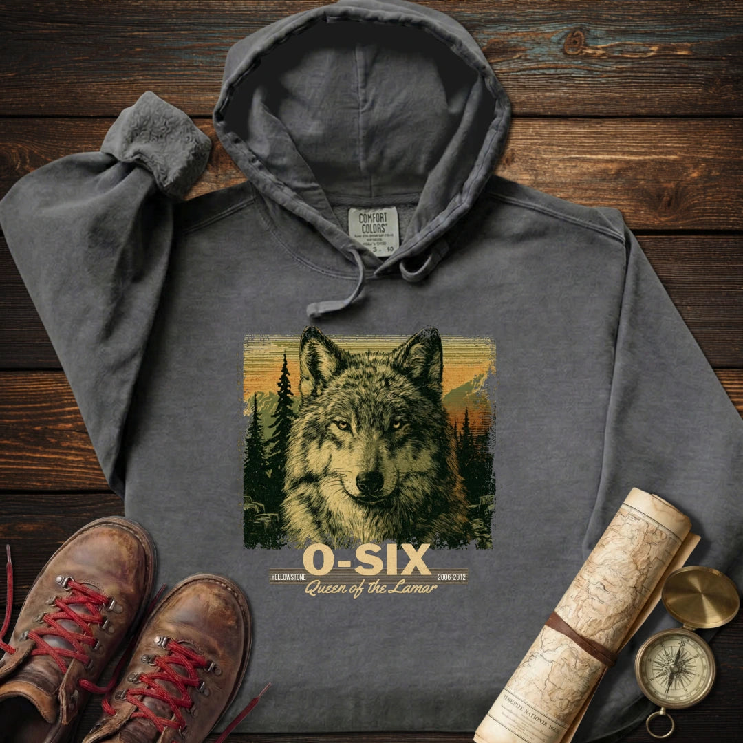 O-Six Yellowstone Wolf Hoodie