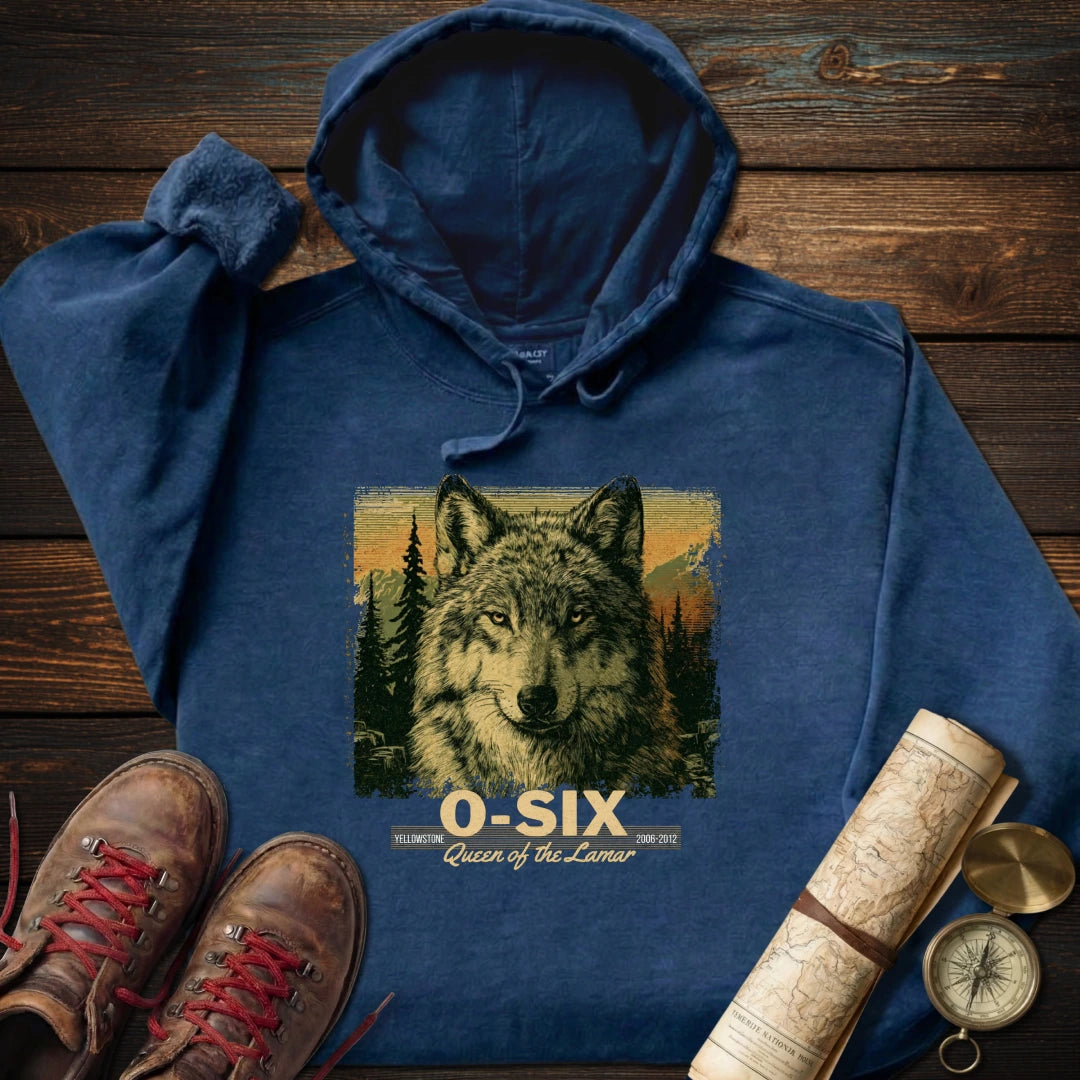 O-Six Yellowstone Wolf Hoodie
