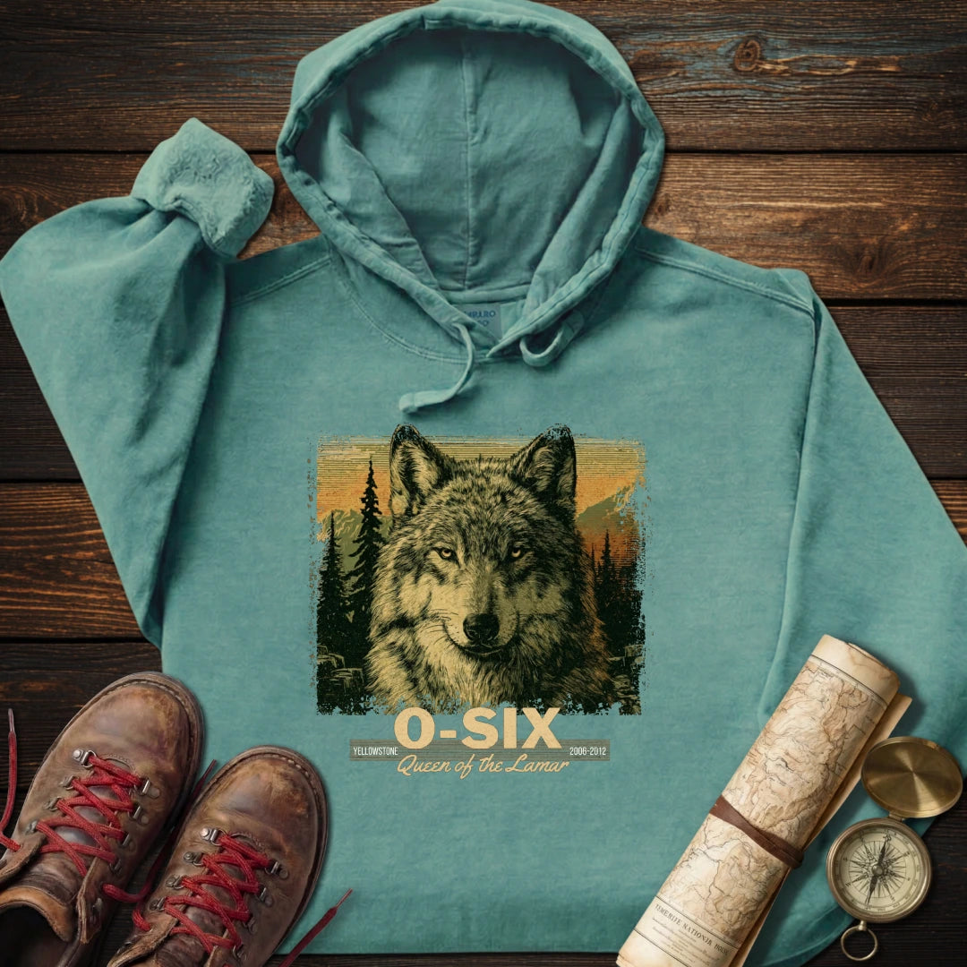 O-Six Yellowstone Wolf Hoodie