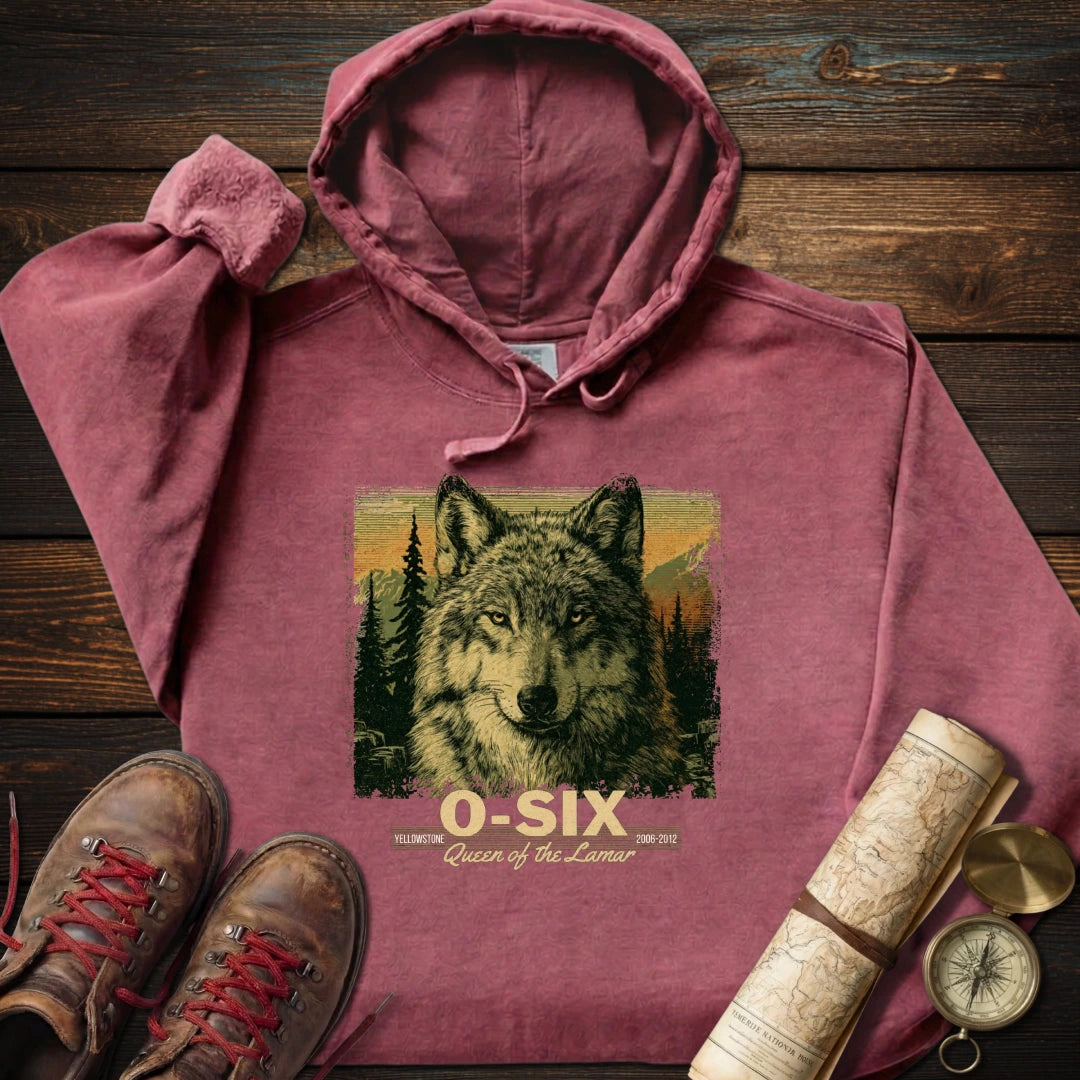 O-Six Yellowstone Wolf Hoodie