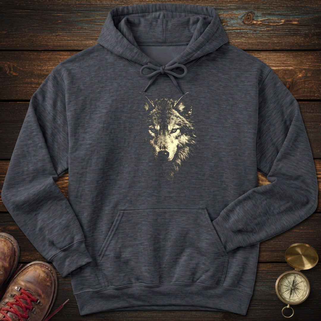 Wolf Archival Portrait Hoodie