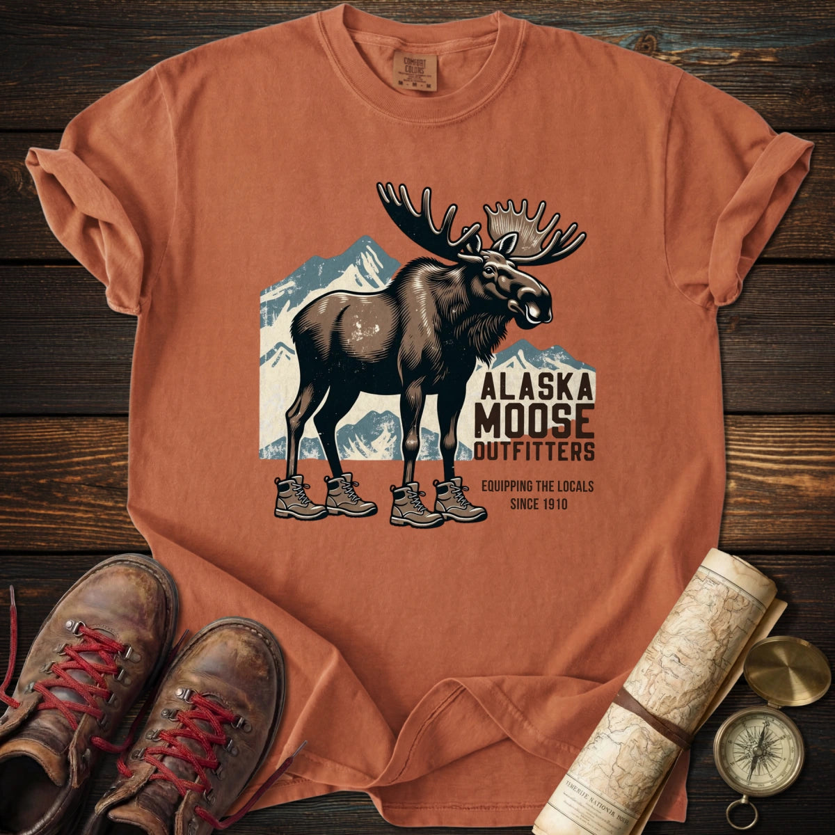 Alaska Moose Outfitters T-Shirt