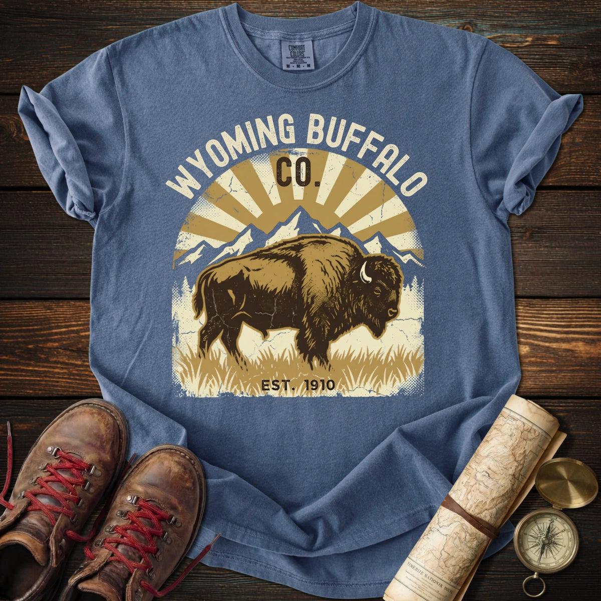 Wyoming Buffalo Co T-Shirt