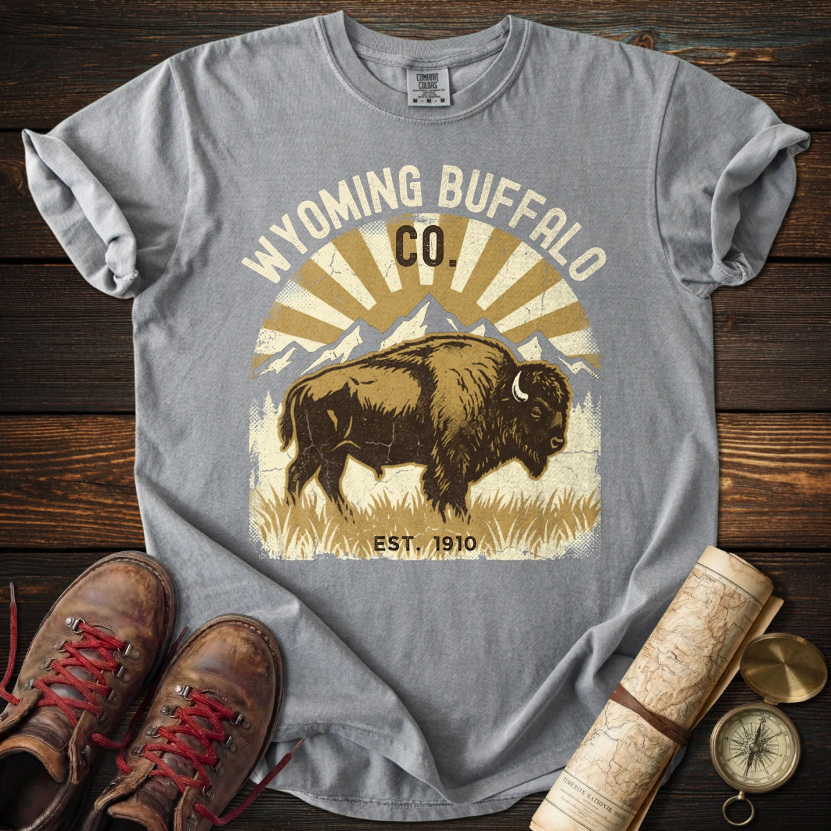 Wyoming Buffalo Co T-Shirt
