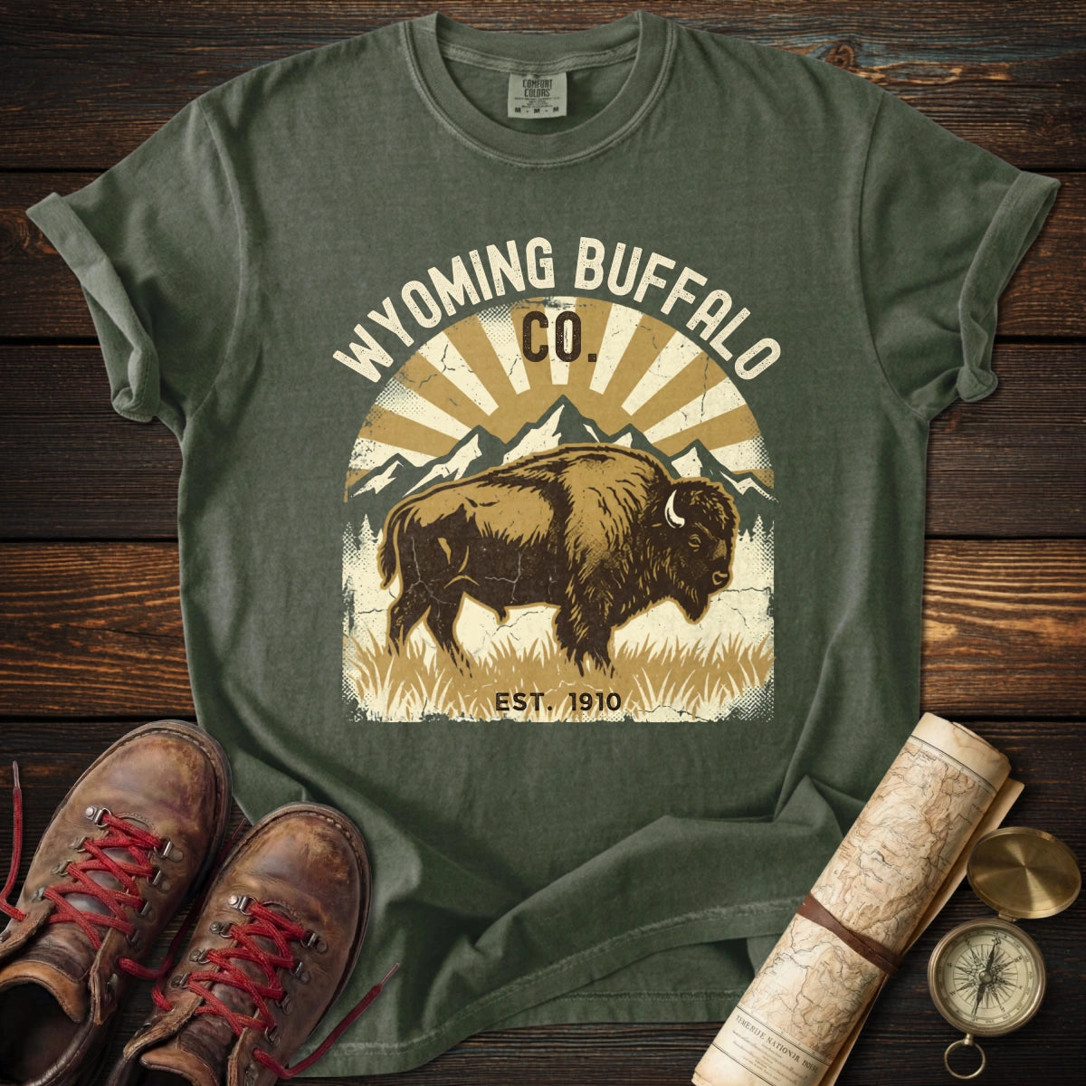 Wyoming Buffalo Co T-Shirt