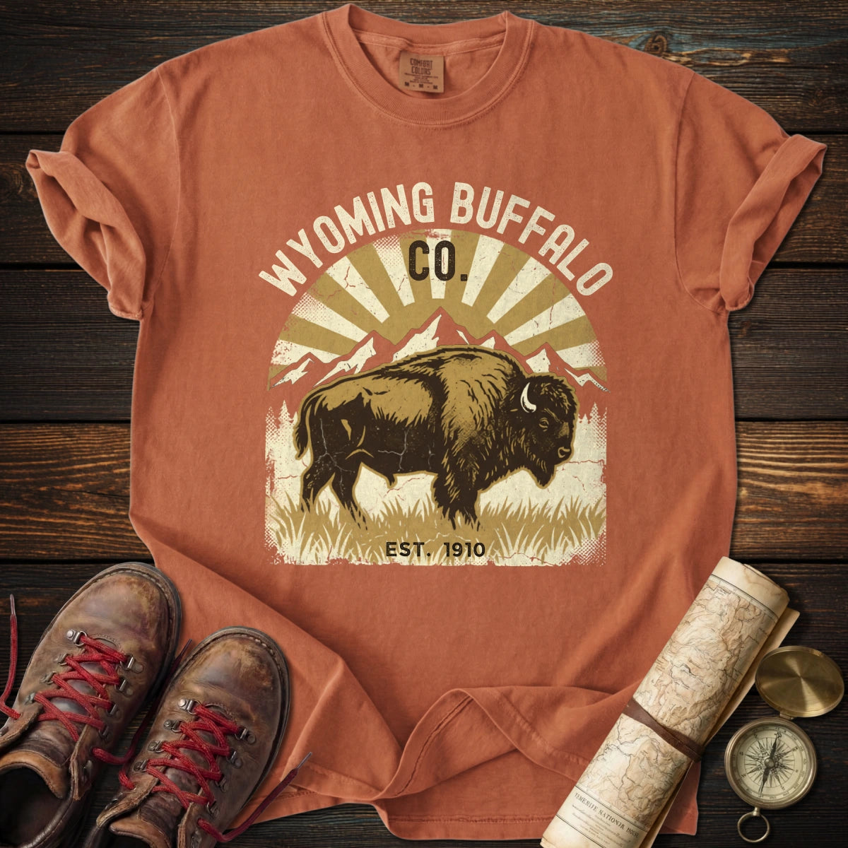 Wyoming Buffalo Co T-Shirt