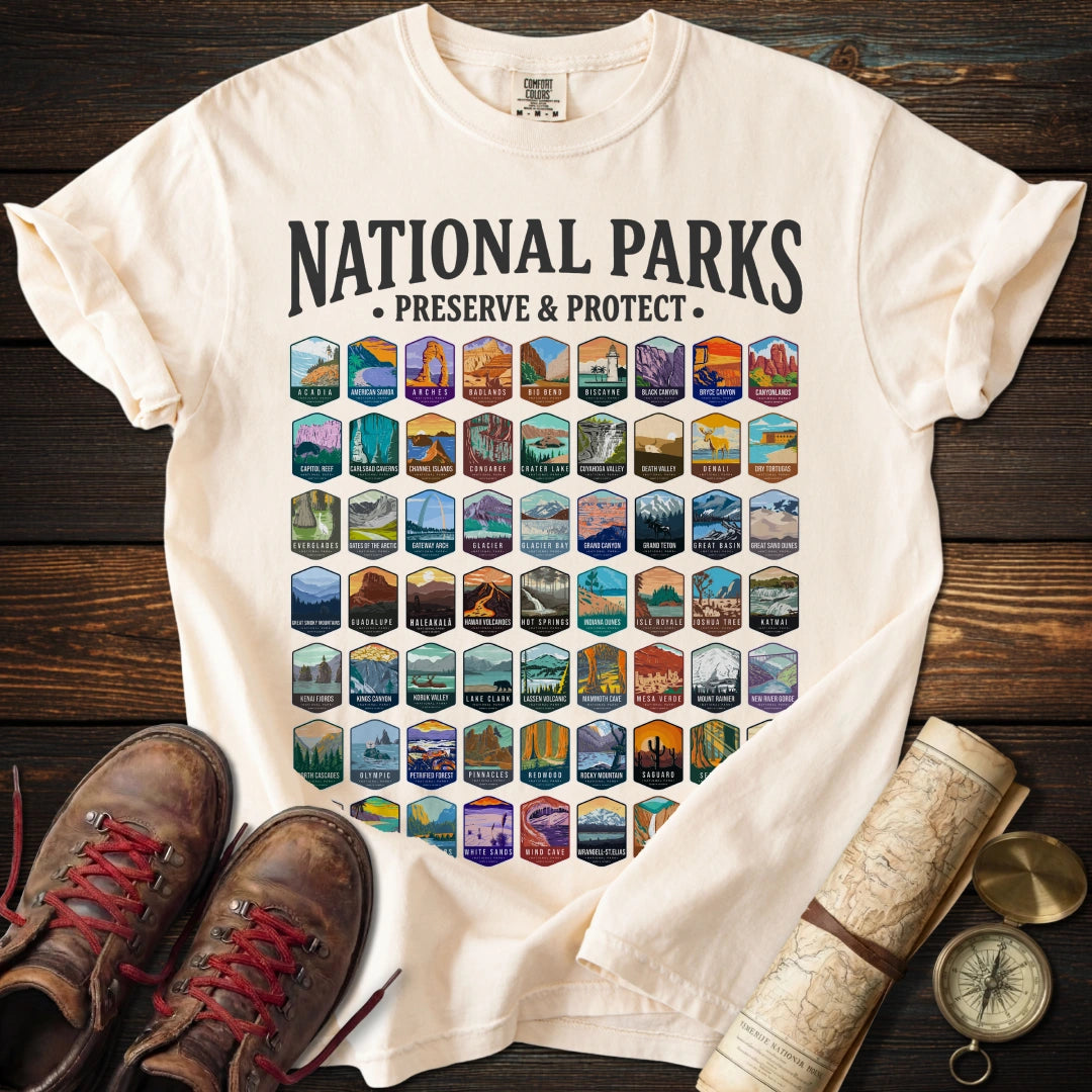 National Parks Preserve Protect T-Shirt