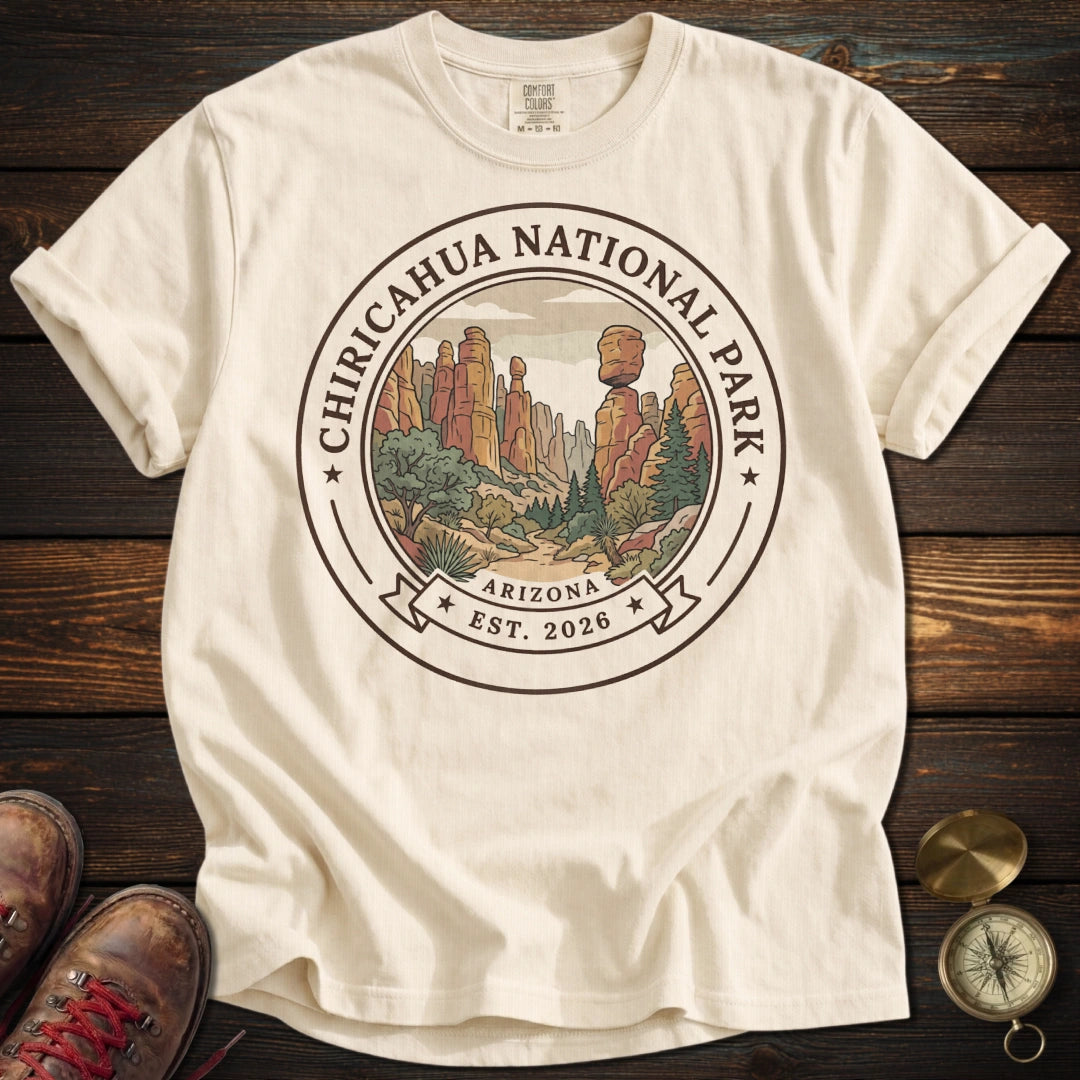 Chiricahua National Park Keepsake T-Shirt - Ivory T-Shirt