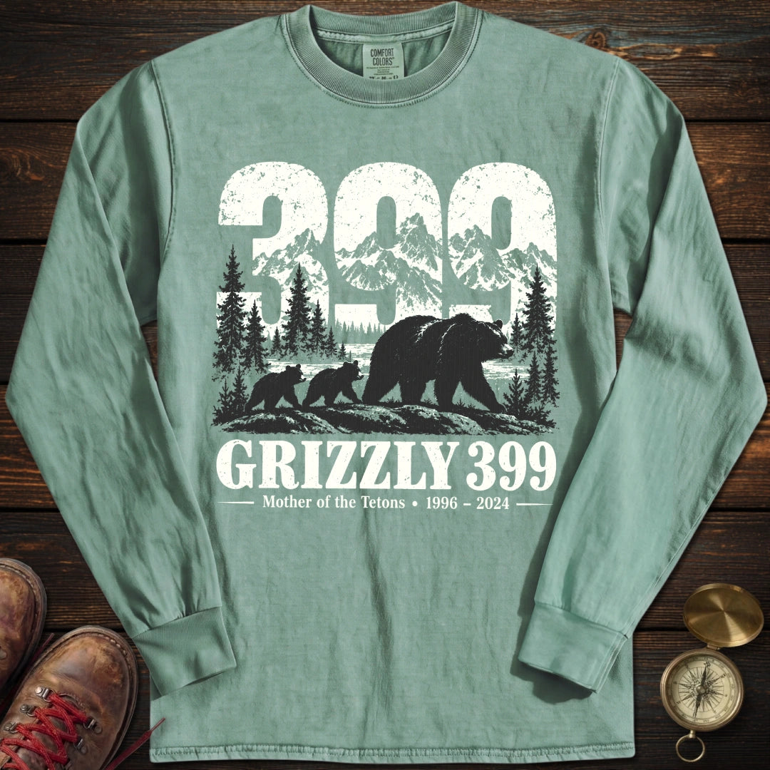 Grizzly 399 Bold Long Sleeved T-Shirt