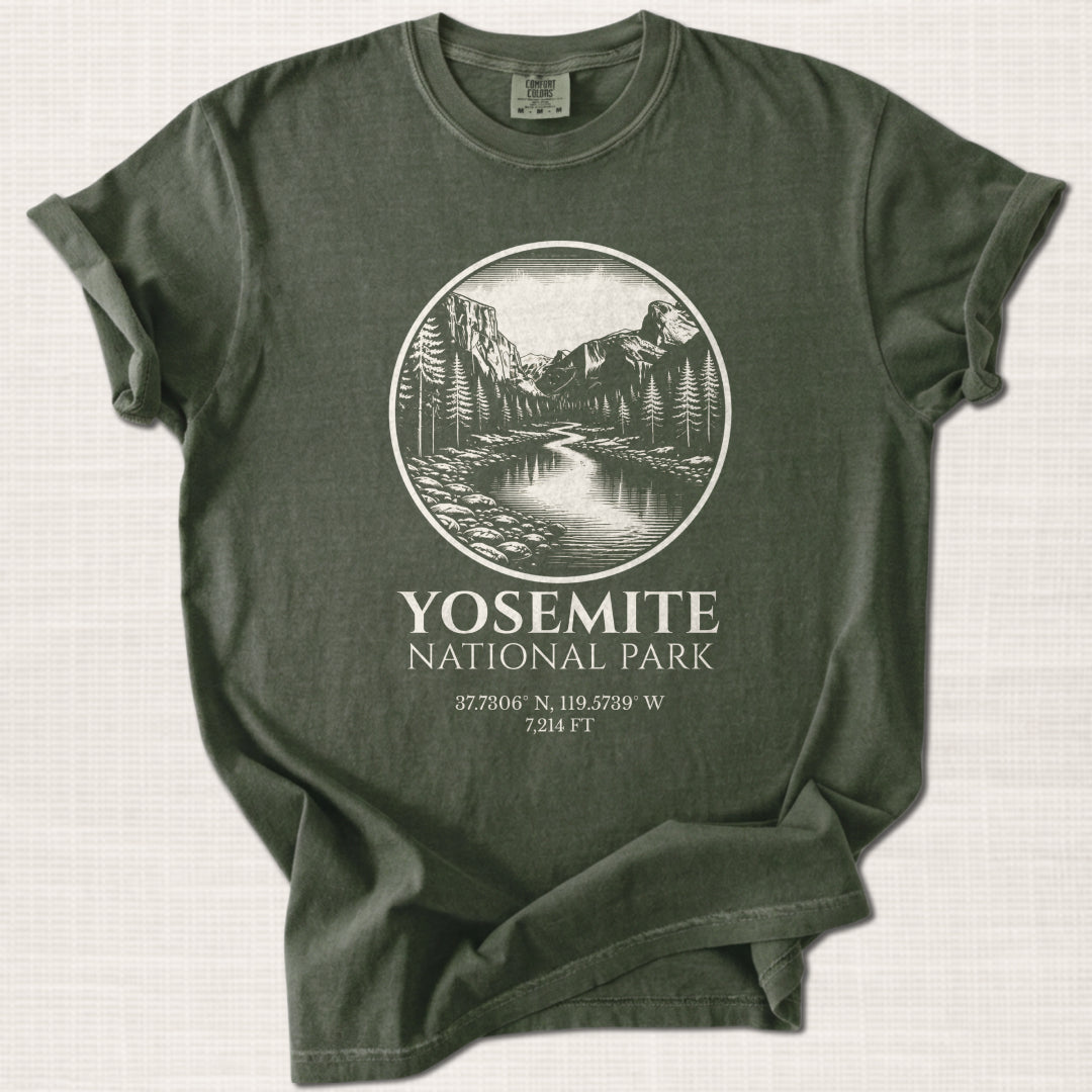 Yosemite National Park T-Shirt – Expedition Press No. 02