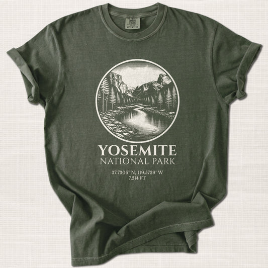 Yosemite National Park T-Shirt – Expedition Press No. 02