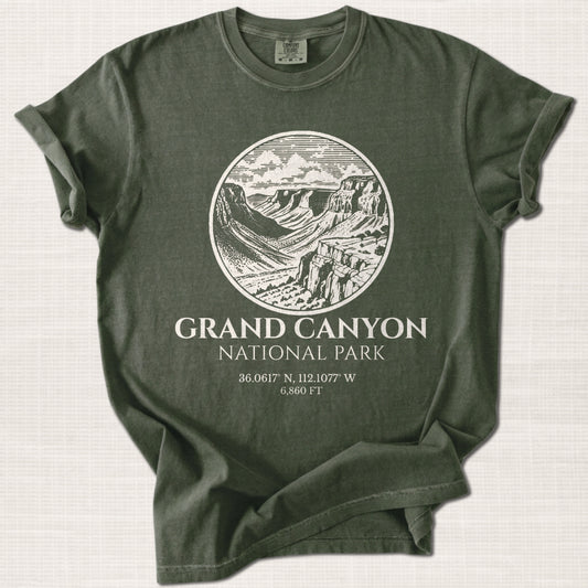 Grand Canyon National Park T-Shirt – Expedition Press No. 04