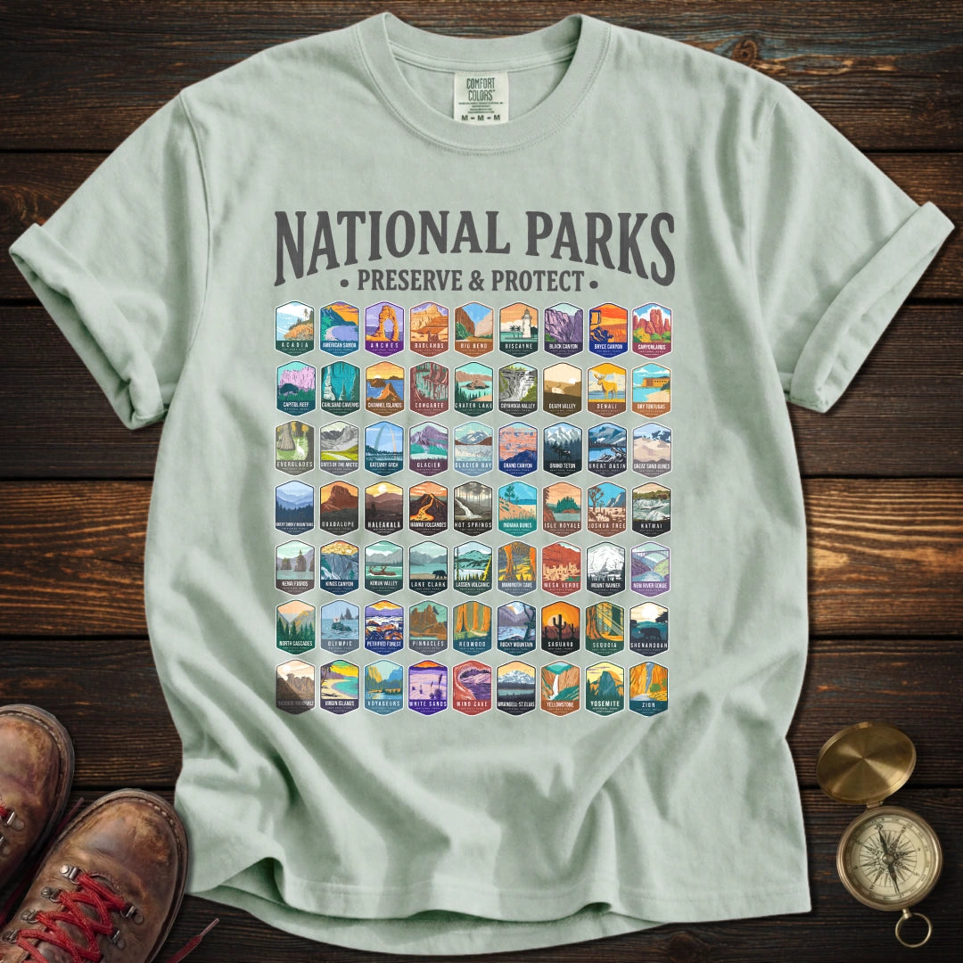National Parks Preserve Protect T-Shirt