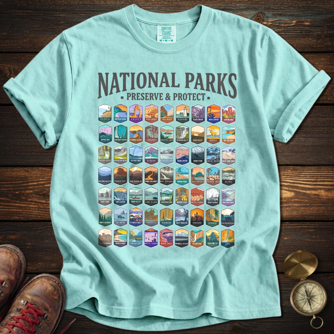National Parks Preserve Protect T-Shirt