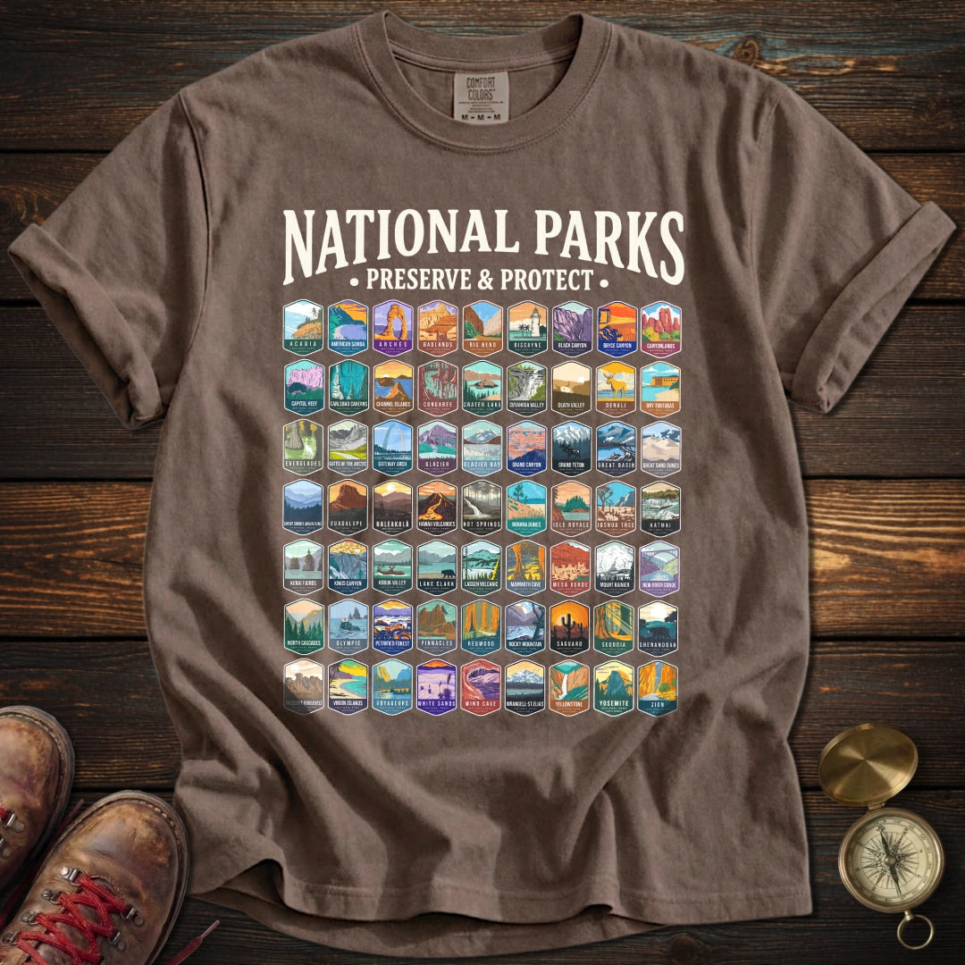 National Parks Preserve Protect T-Shirt