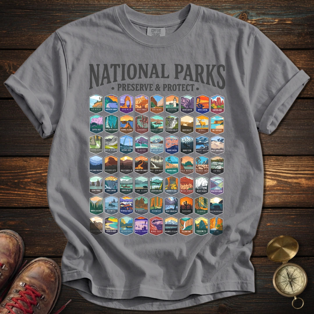 National Parks Preserve Protect T-Shirt