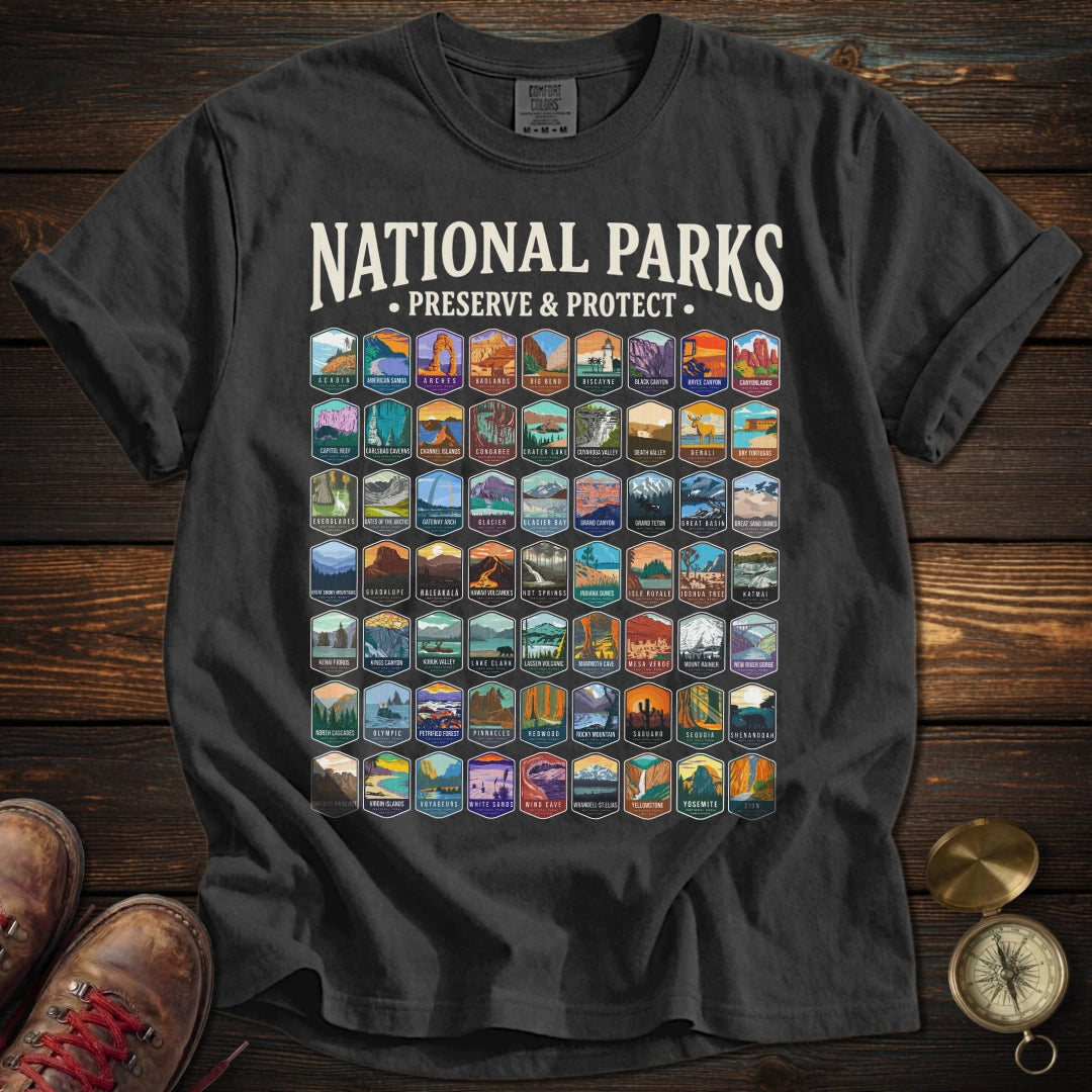 National Parks Preserve Protect T-Shirt