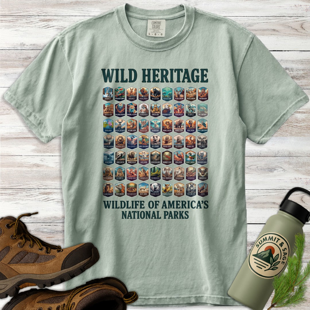 Wildlife of National Parks T-Shirt