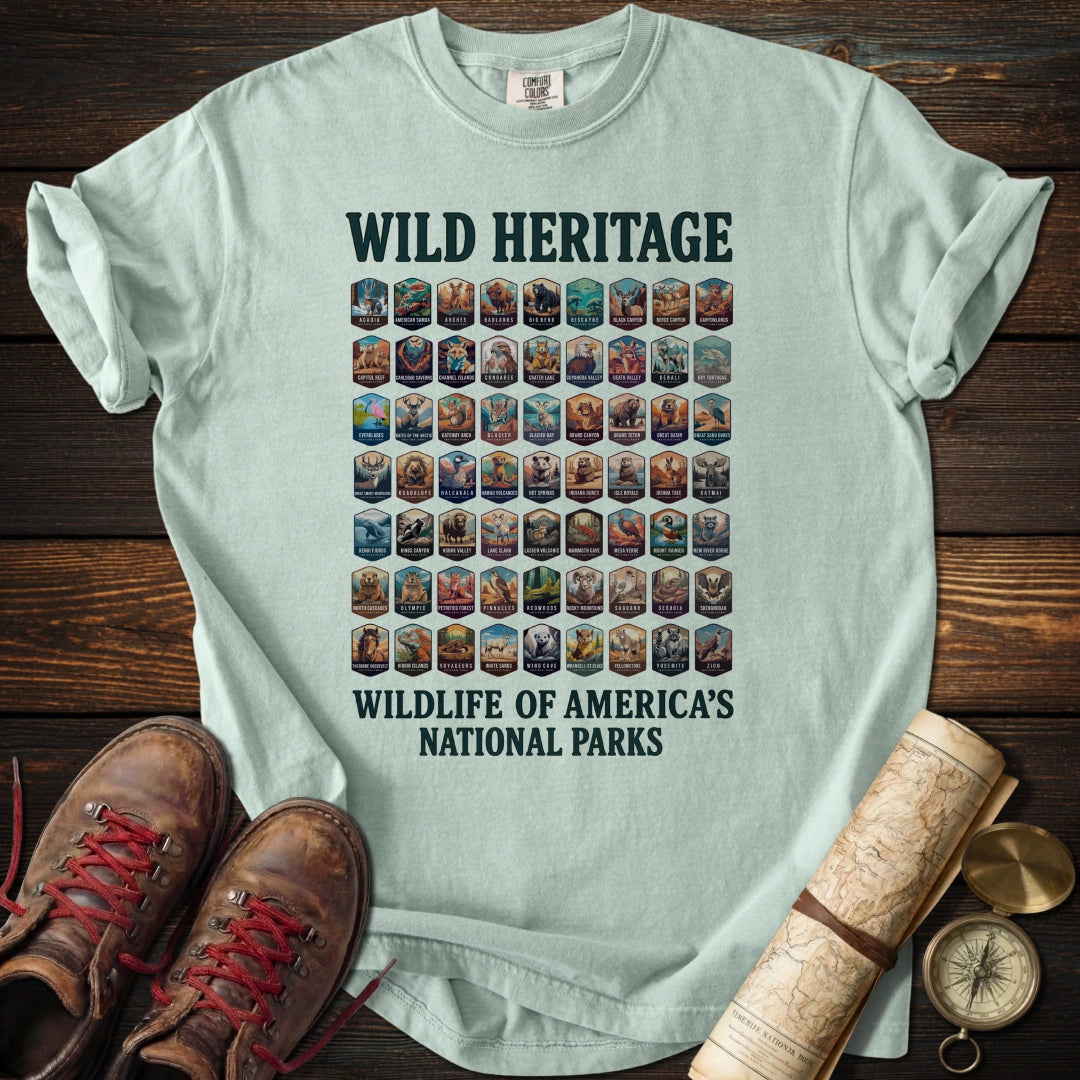 Wildlife of National Parks T-Shirt