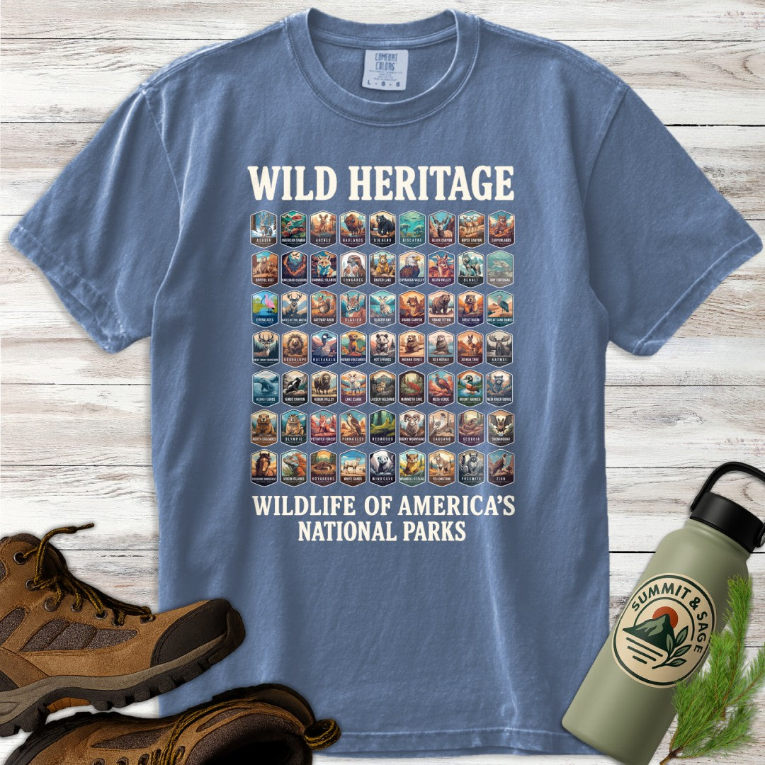 Wildlife of National Parks T-Shirt